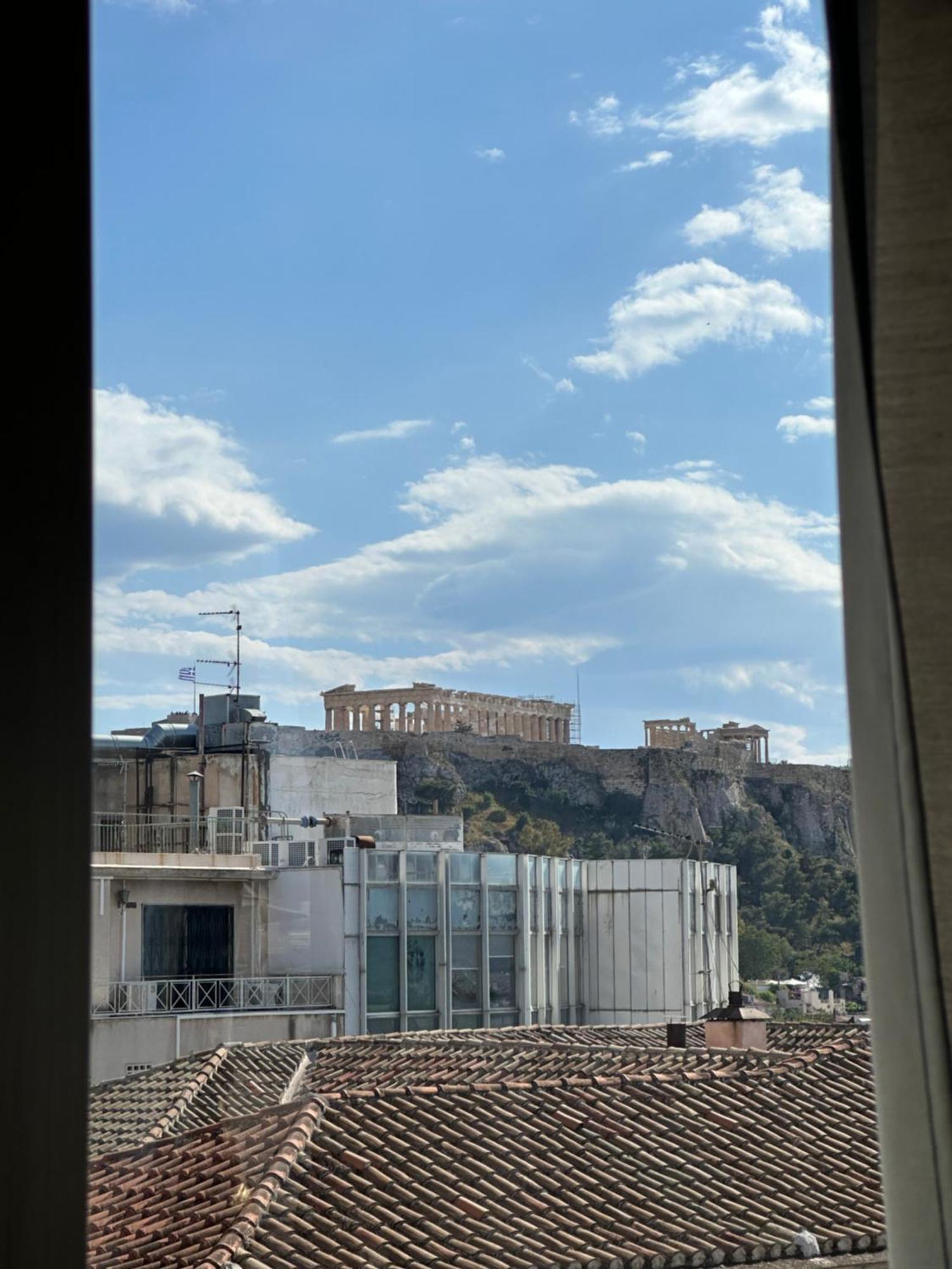 2 Bd Apt In Syntagma With Acropolis View Ateny Zewnętrze zdjęcie
